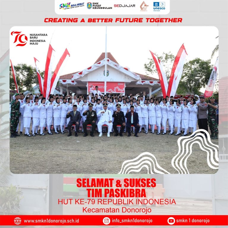 PASKIBRA KECAMATAN DONOROJO HUT RI KE 79