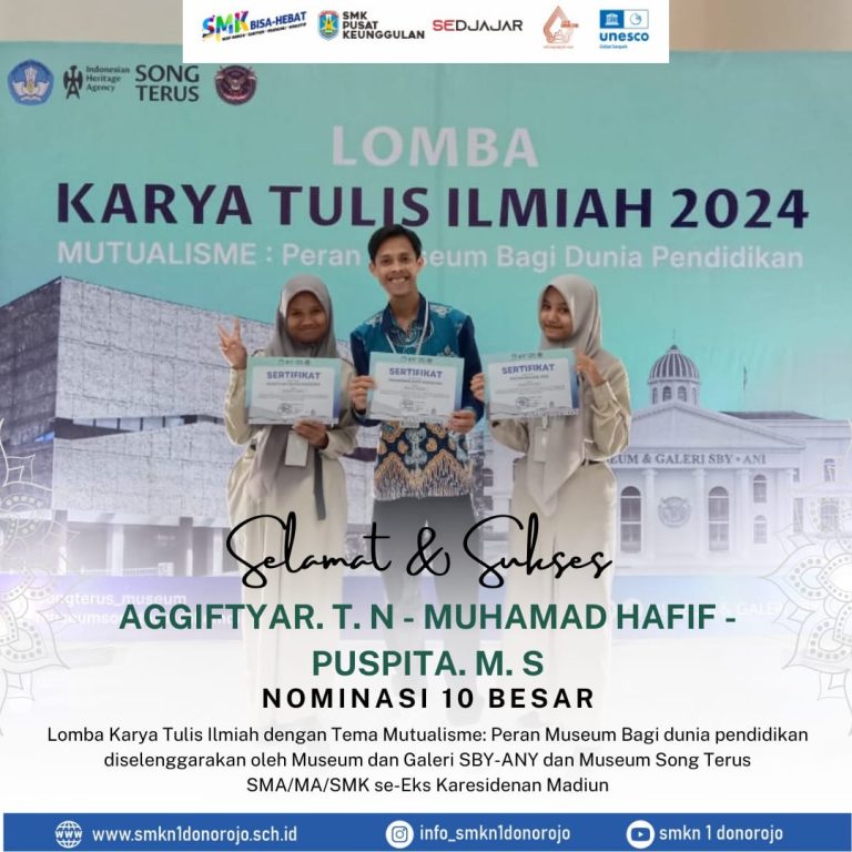 SBY⭑ANI bersama dengan Museum Song Terus, mempersembahkan LKTI dengan tema “MUTUALISME: Peran Museum Bagi Dunia Pendidikan”